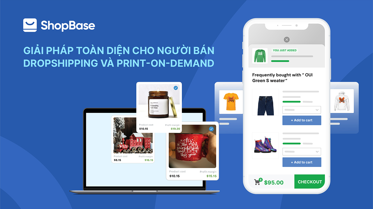 ShopBase sẽ đồng hành cùng bạn trên hành trình kiếm tiền online ở Nhật qua hình thức kinh doanh Dropshipping.